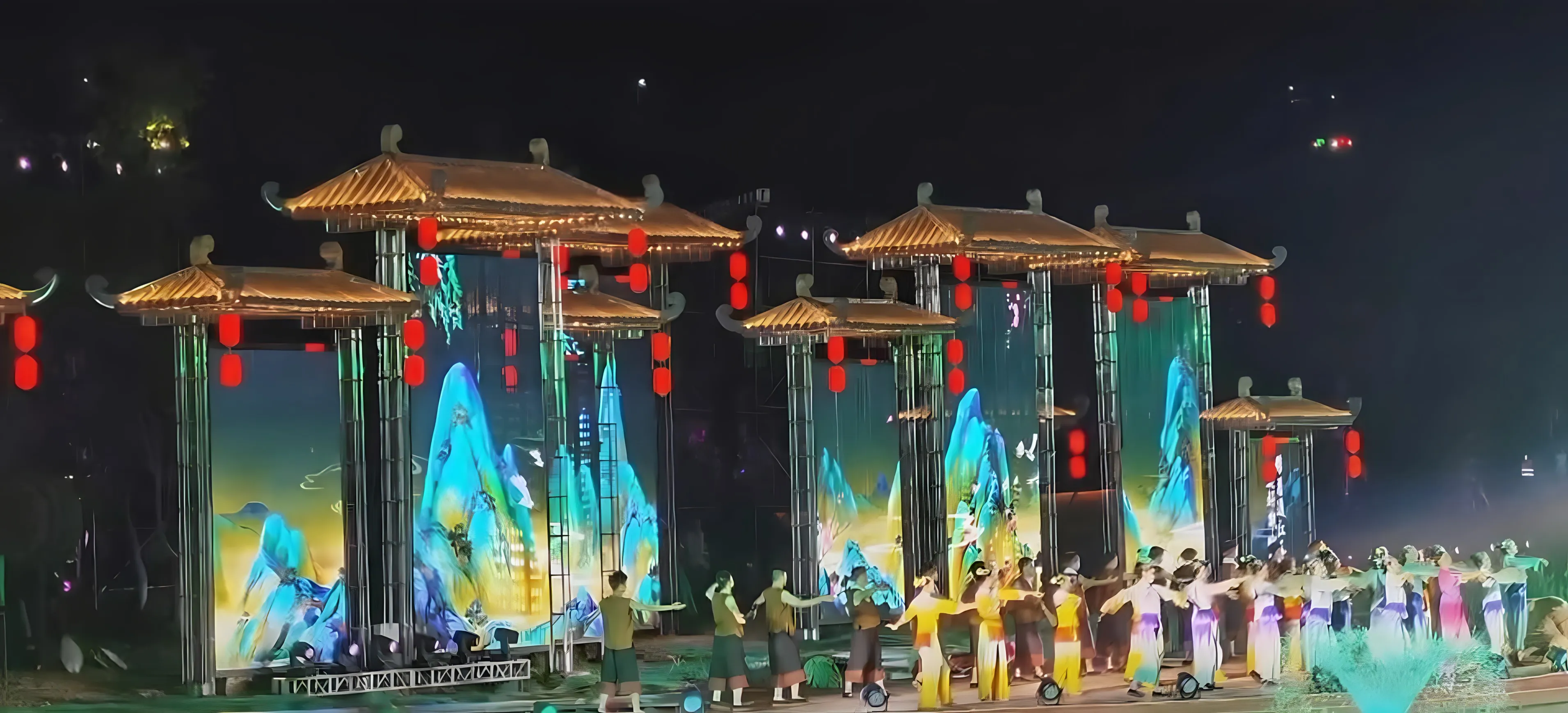 LED Outdoor Mesh Screen